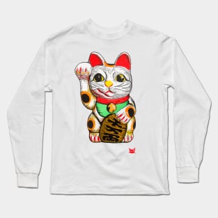 Maneki-neko, Lucky Cat Long Sleeve T-Shirt